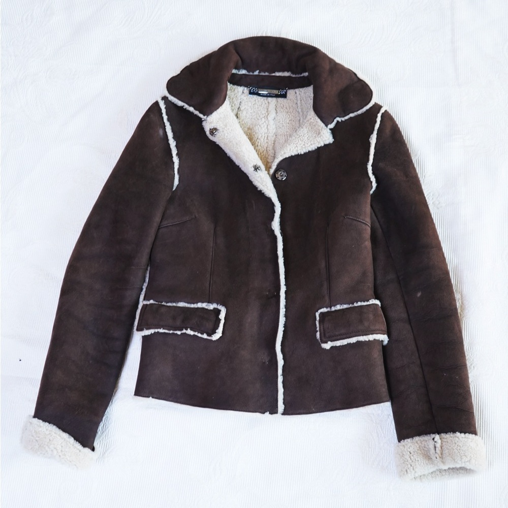Brown winter jacket Dolce & Gabanna